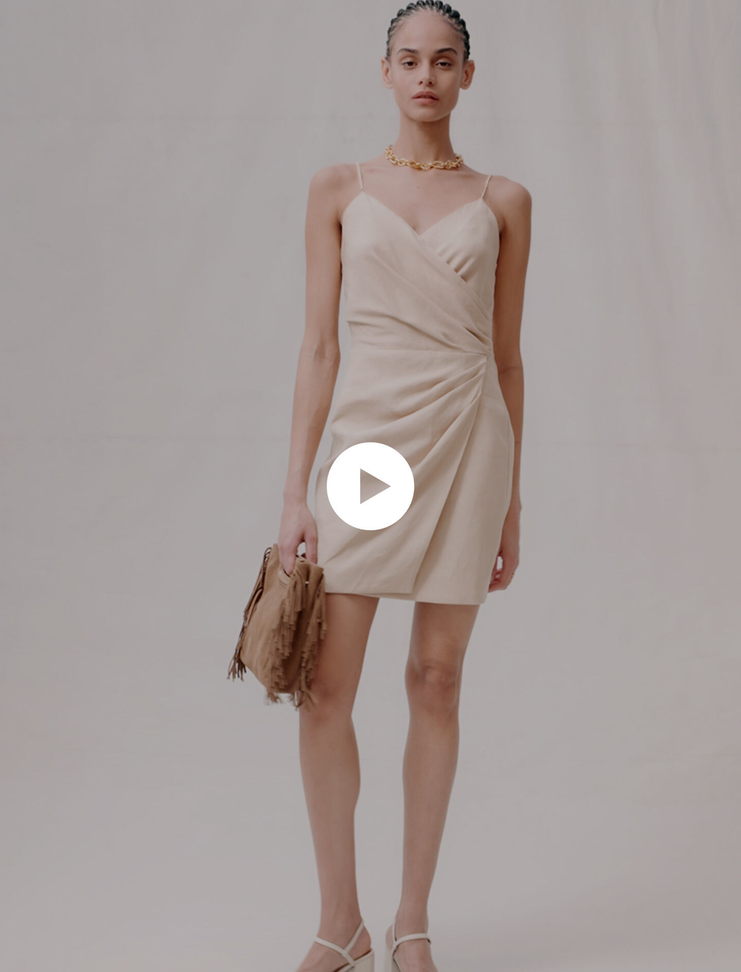 Maje beige dress 2025