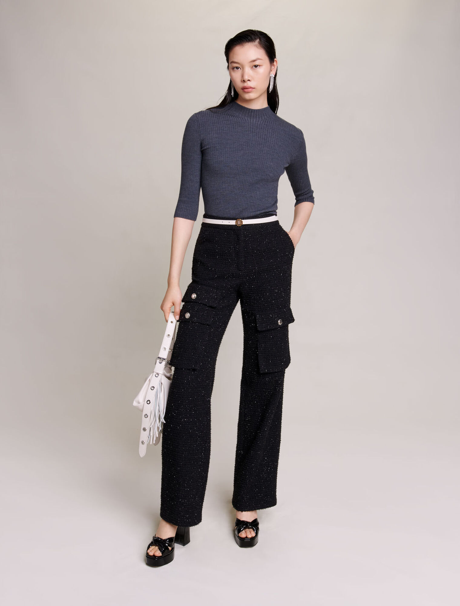Ribbed jumper