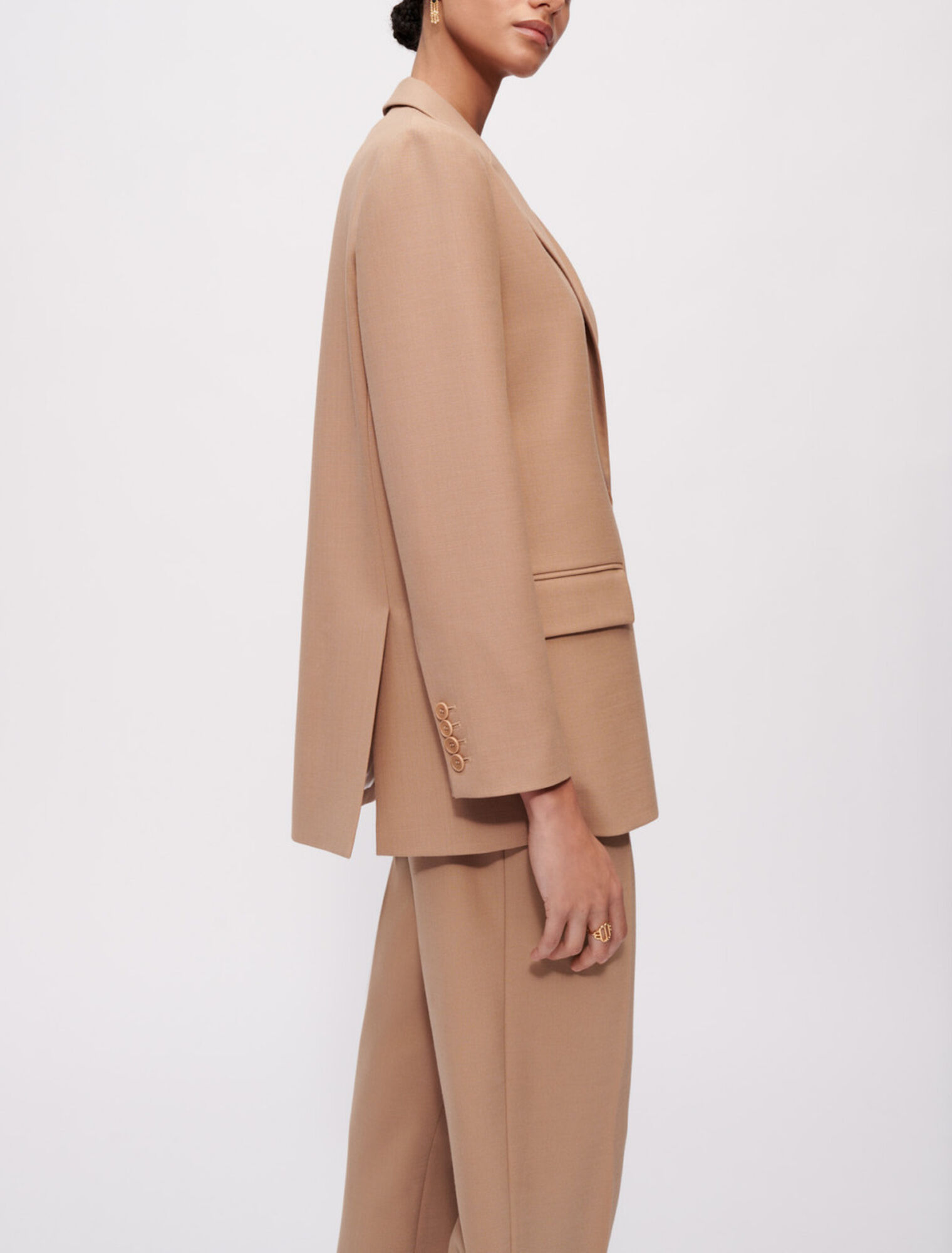 Straight tailored jacket