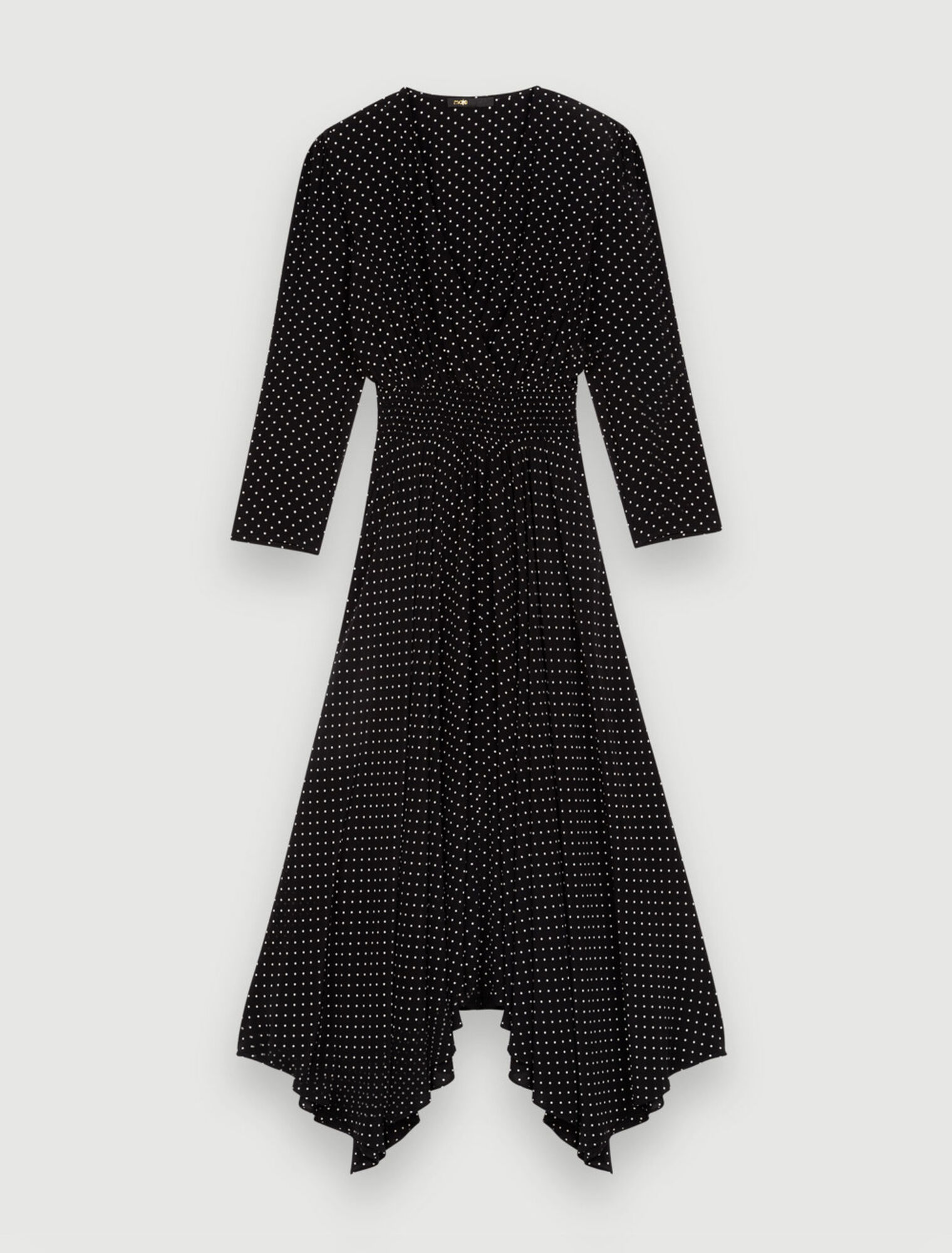 Waisted maxi dress