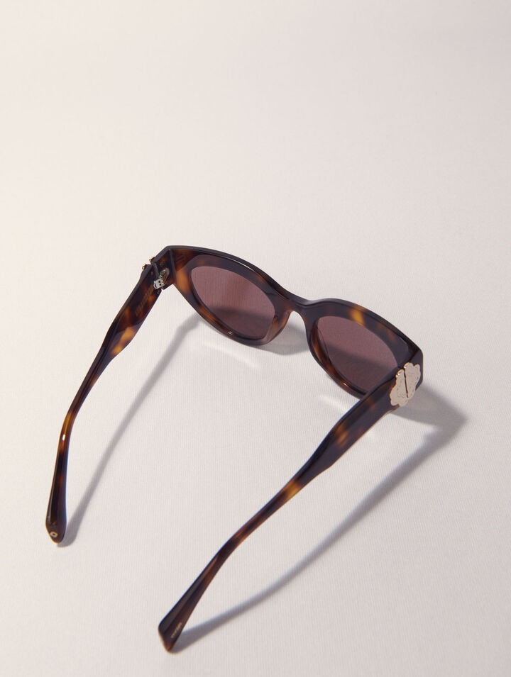 Acetate cat-eye glasses