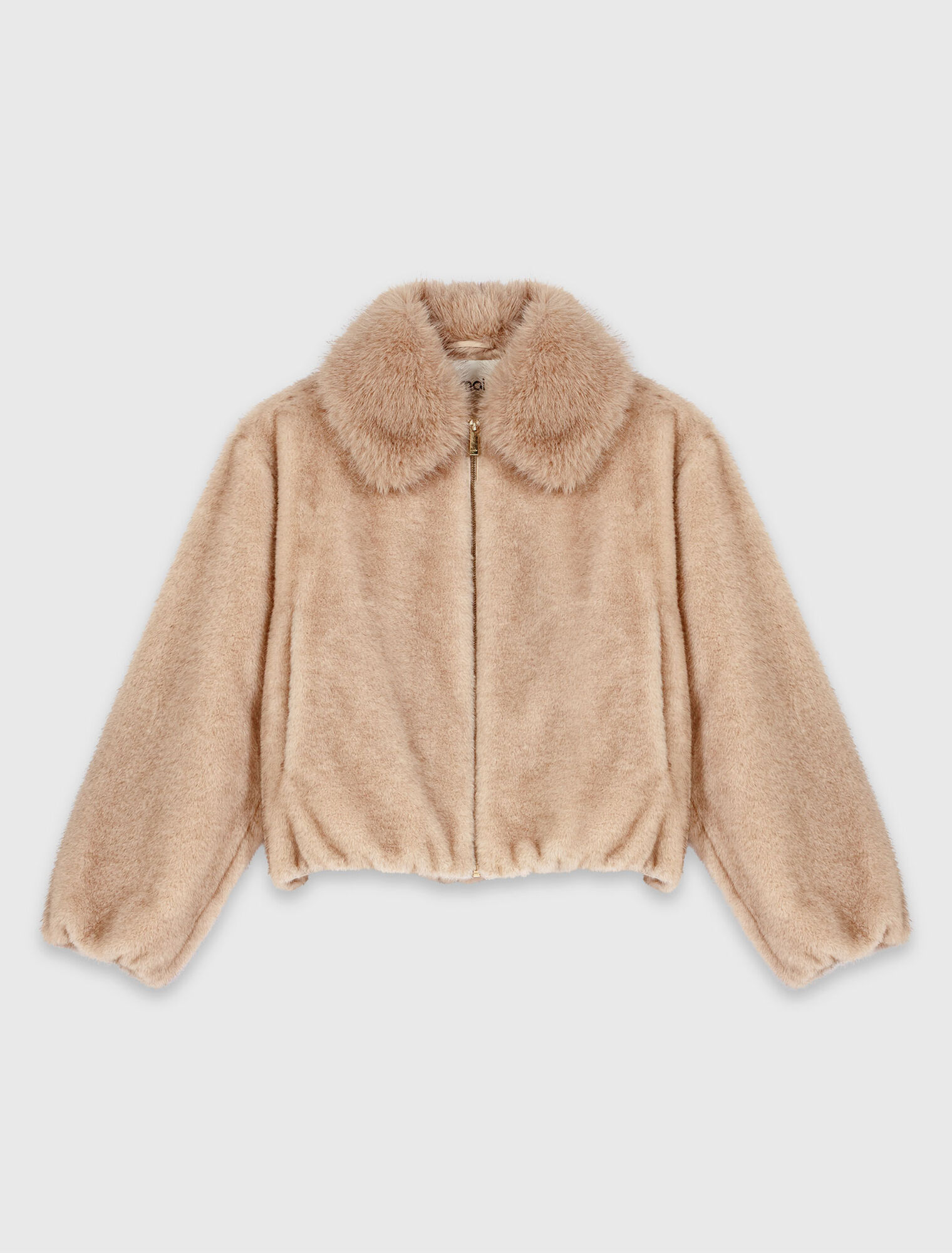 Faux fur jacket