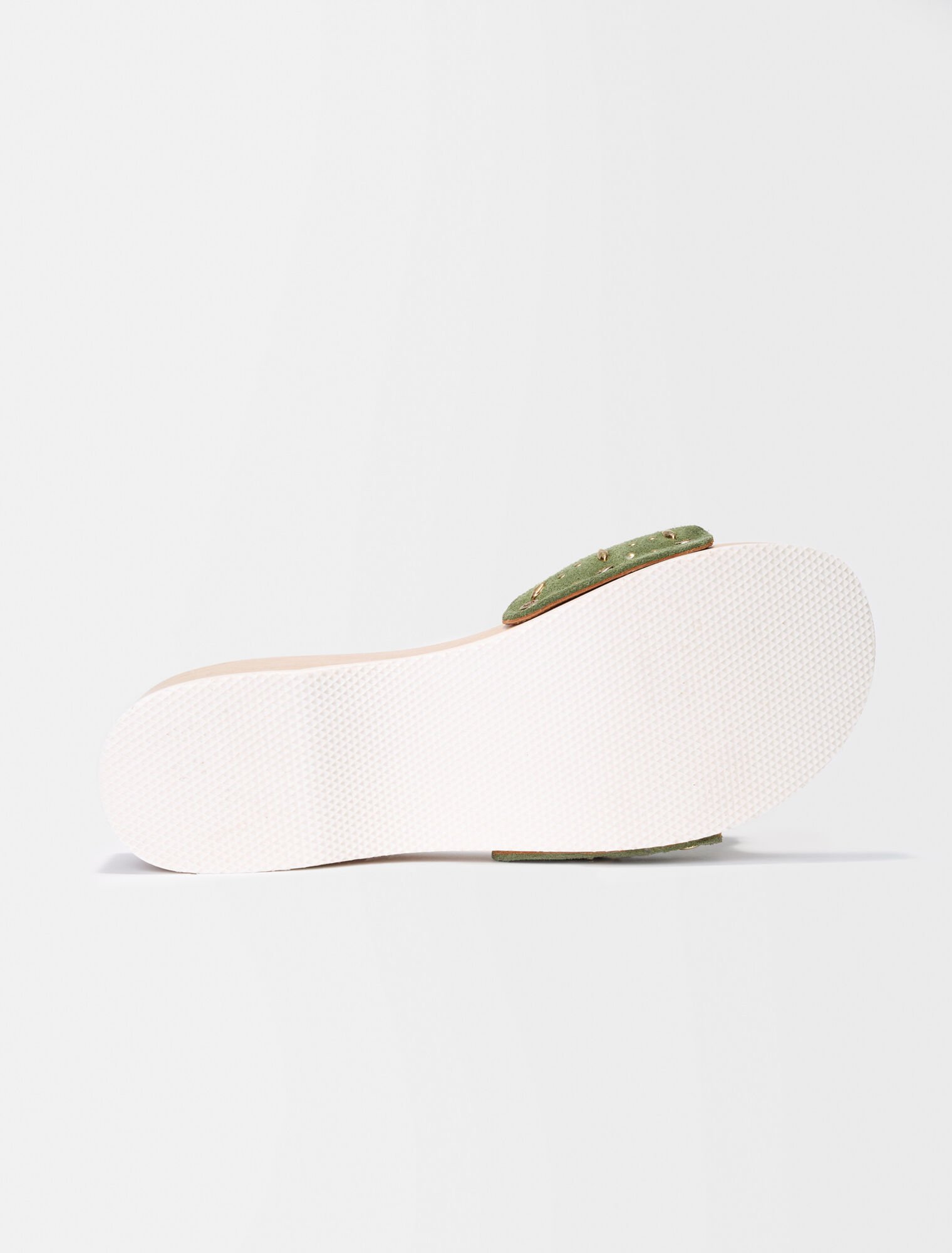 Clover logo sandals