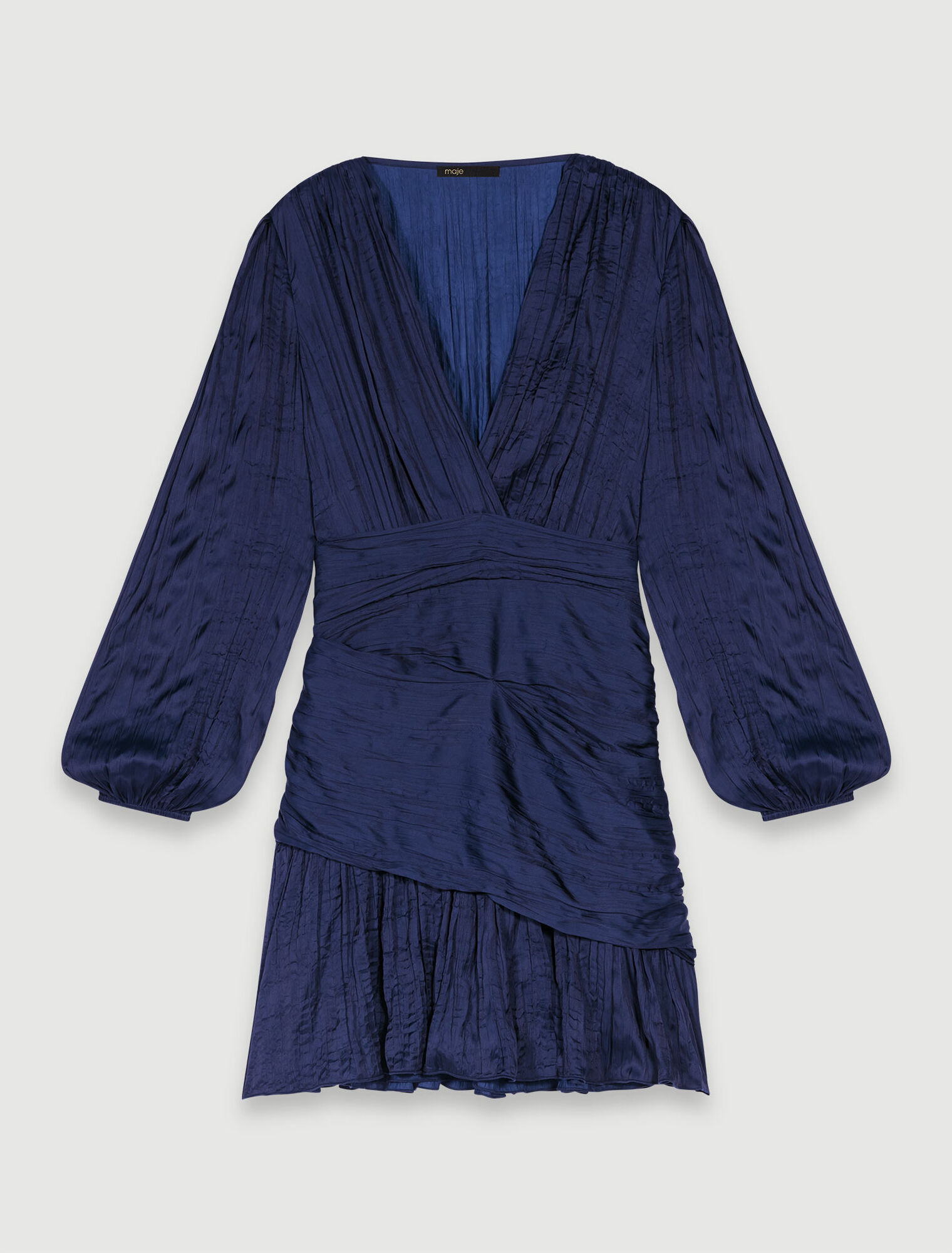 Short draped dress