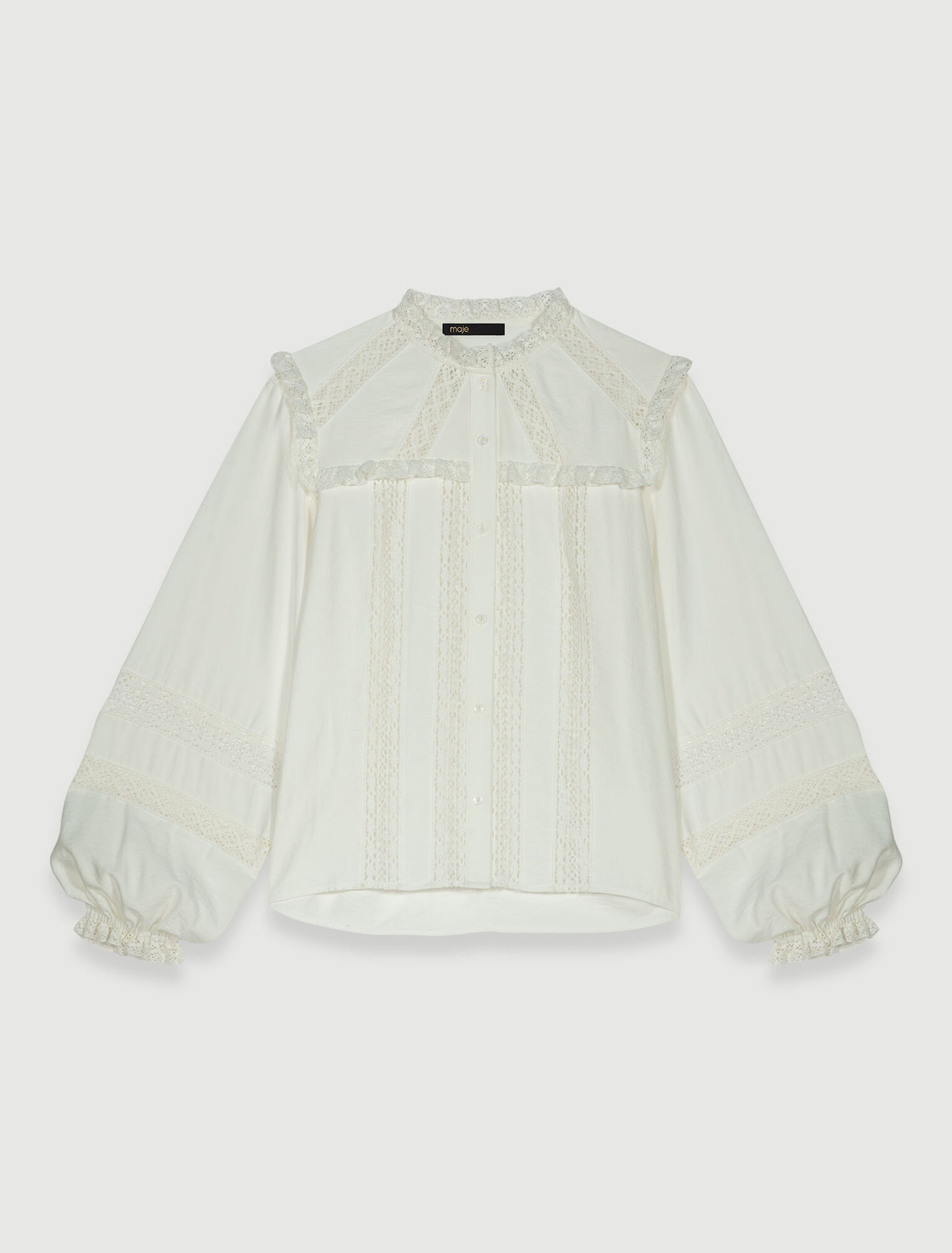 Openwork shirt