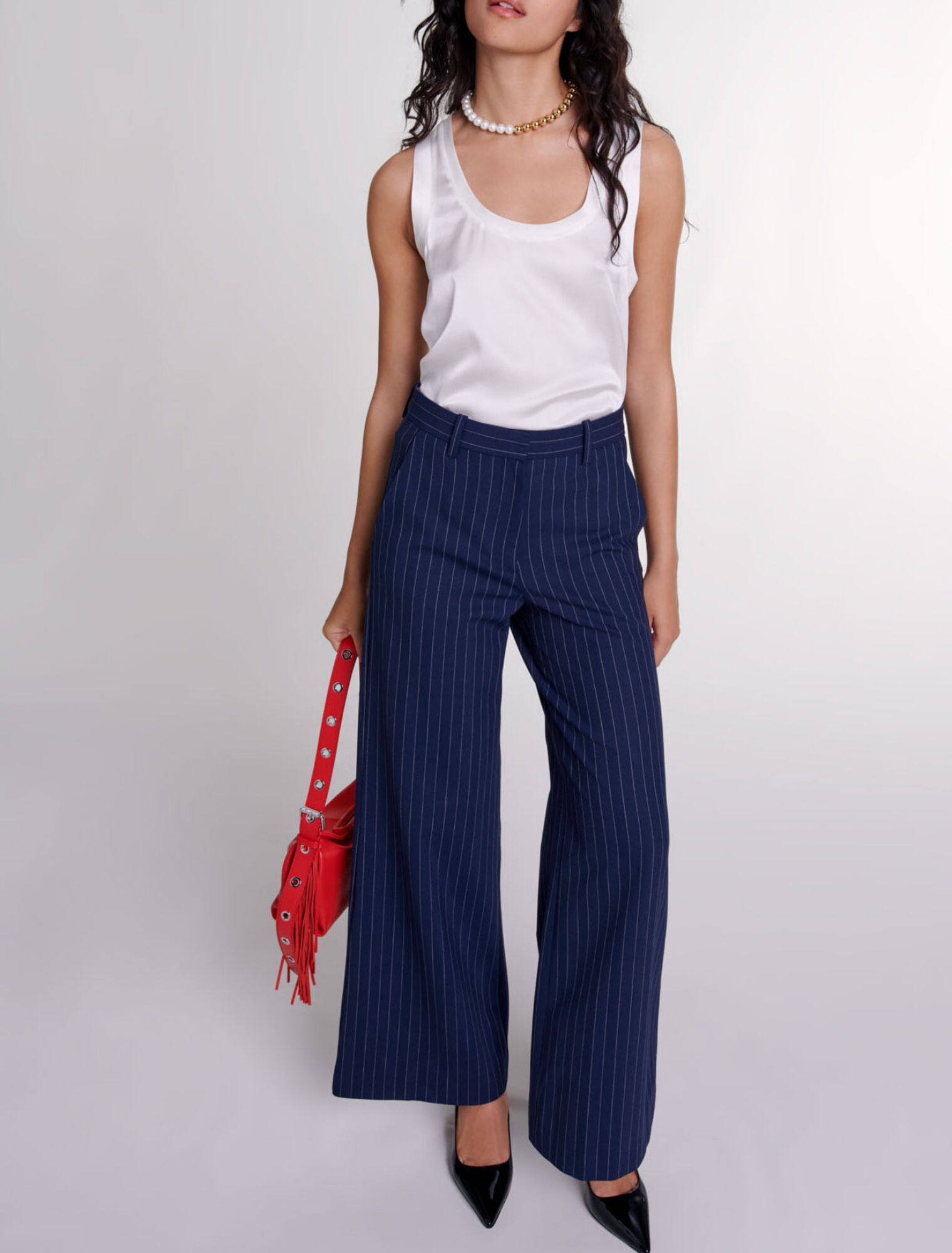 Striped trousers 