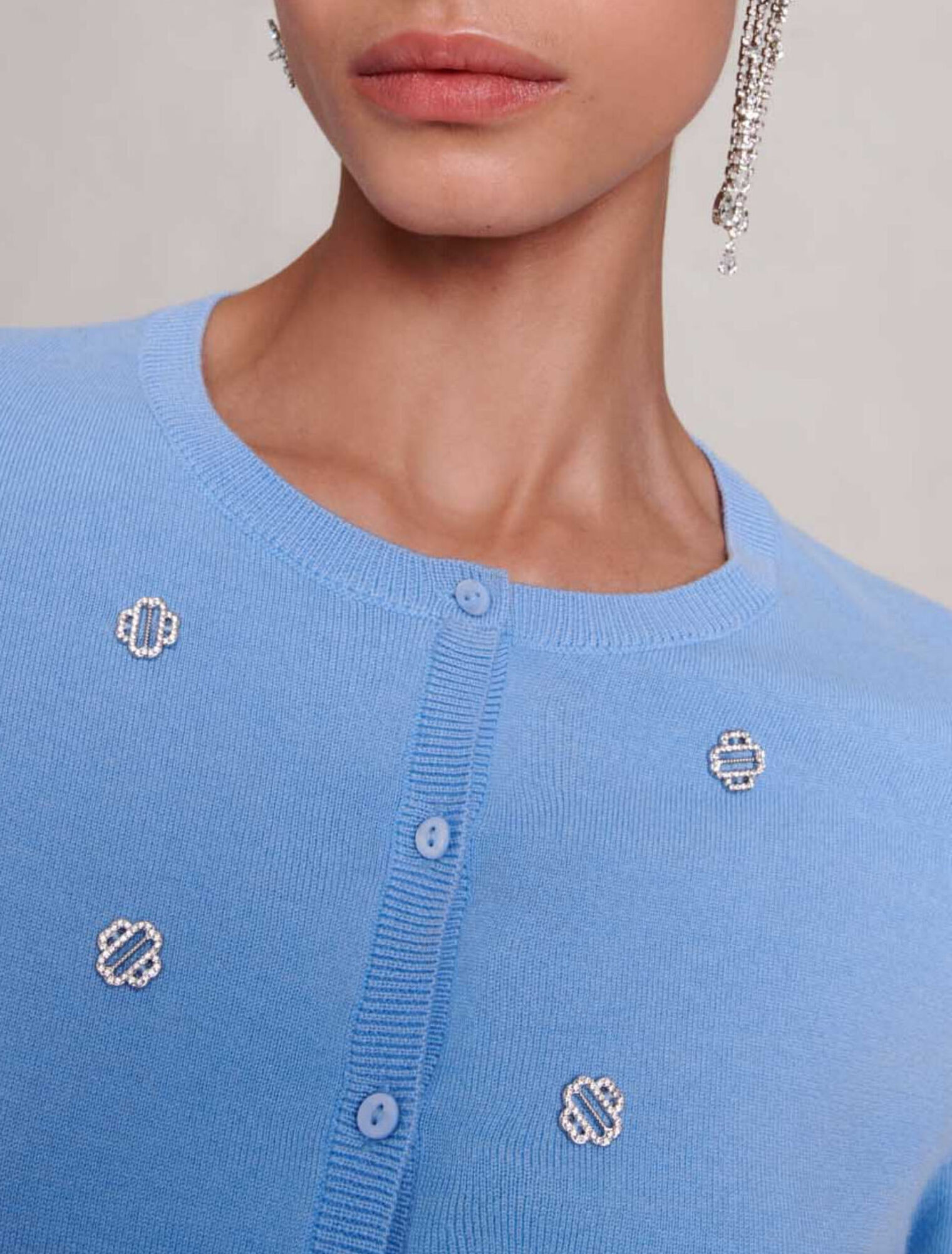 Cardigan embellished