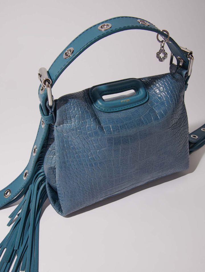 Mock croc Miss M mini bag