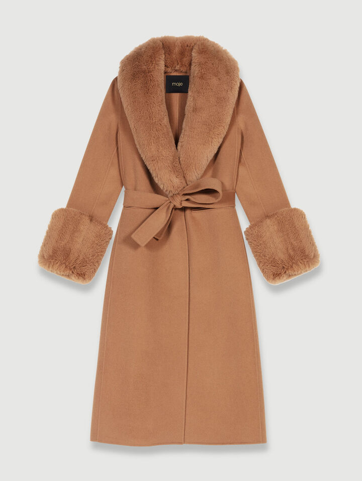 Long wool coat