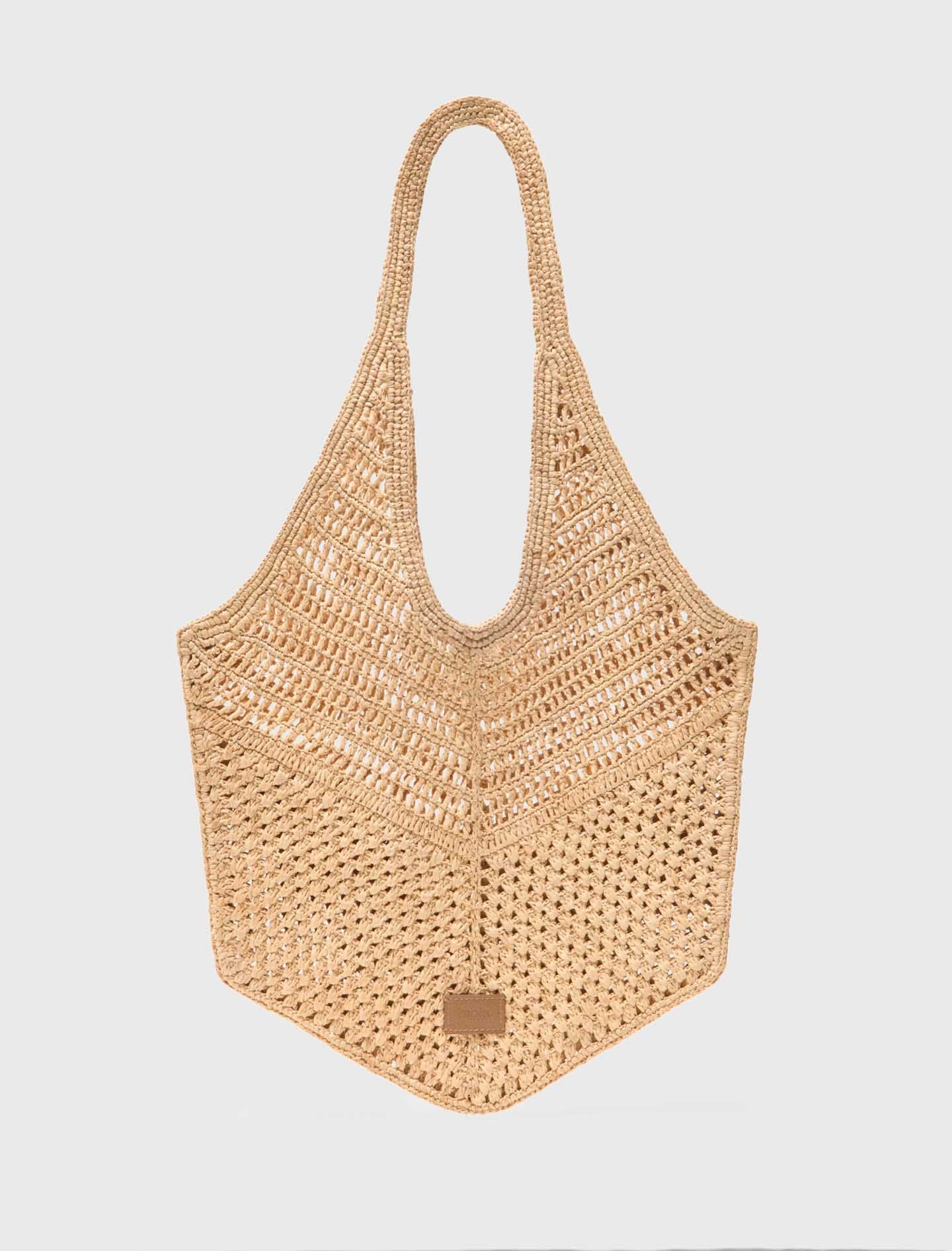 Natural raffia bag 9