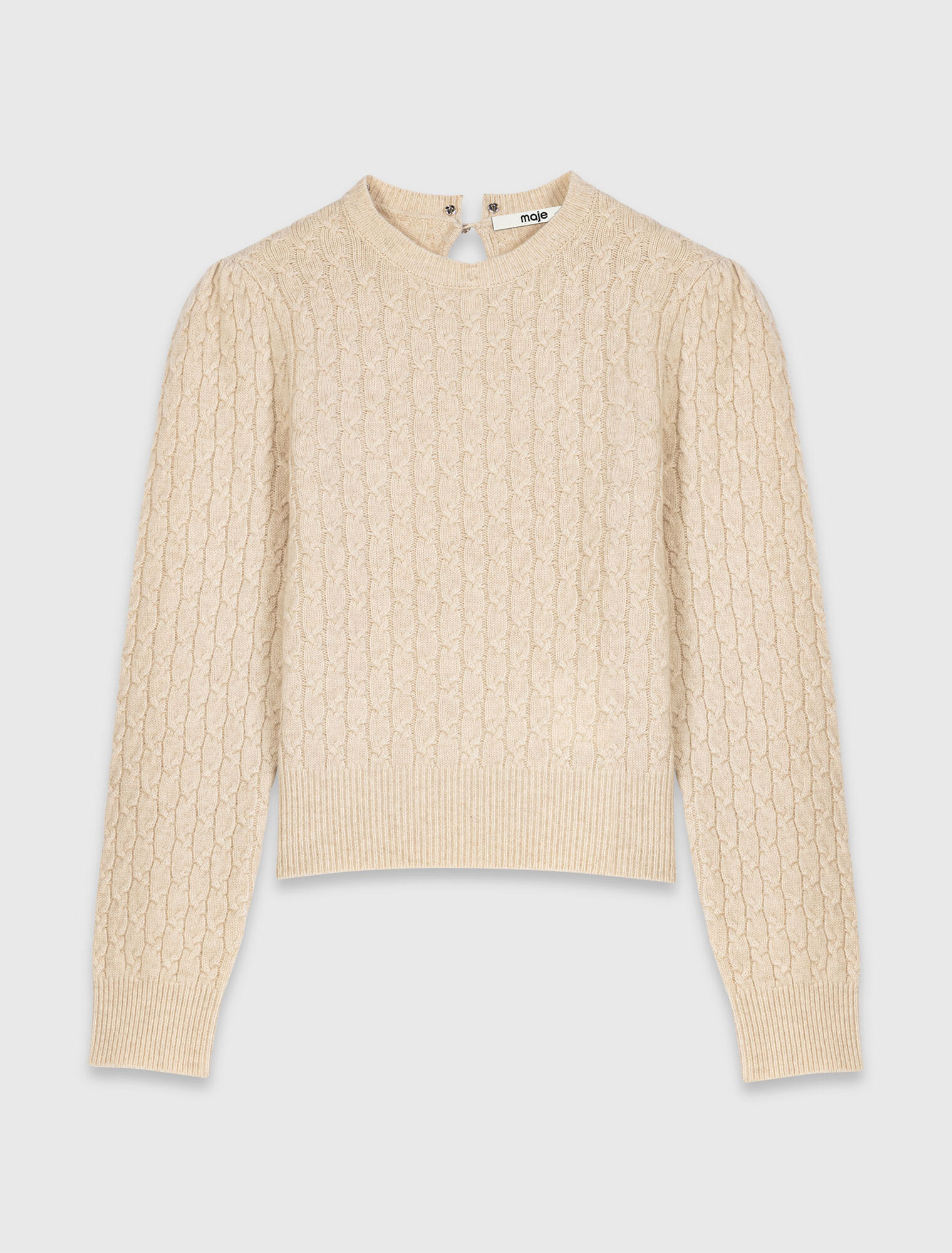 Removable poplin collar jumper