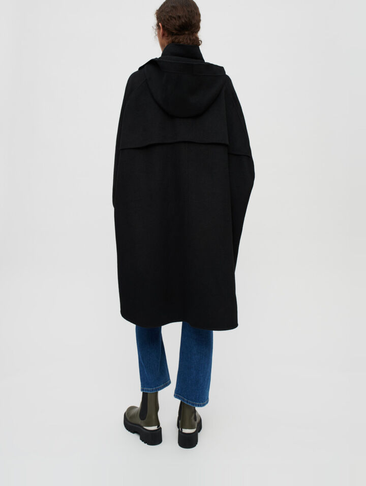 Double-sided oversize coat