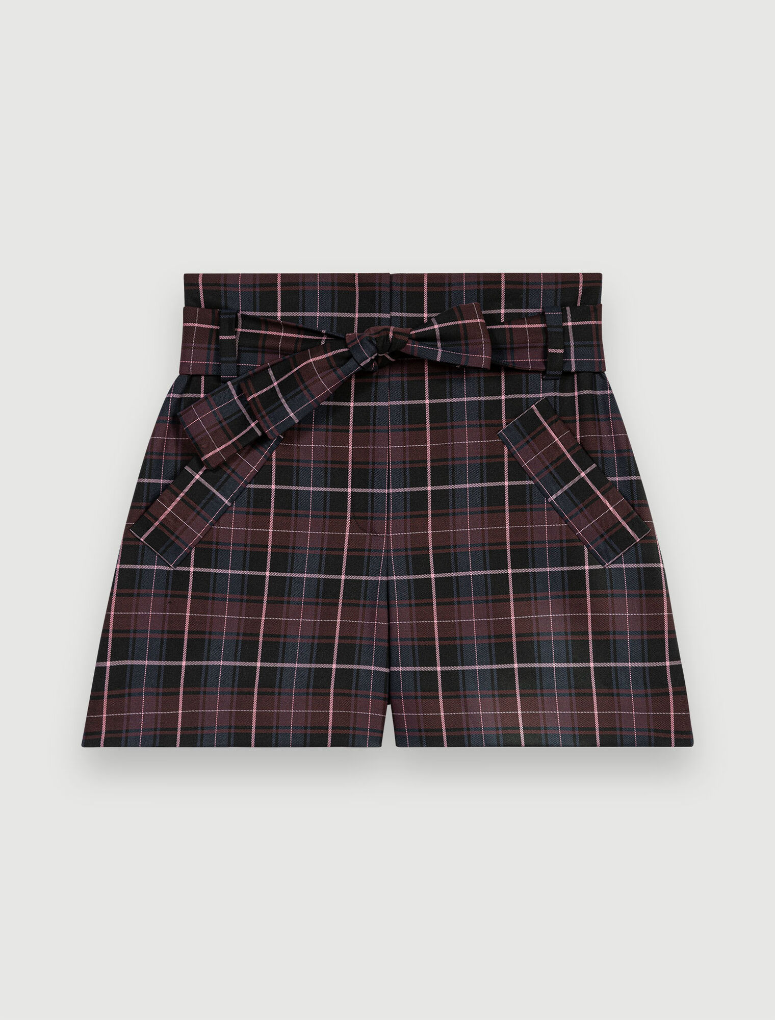 Checked shorts