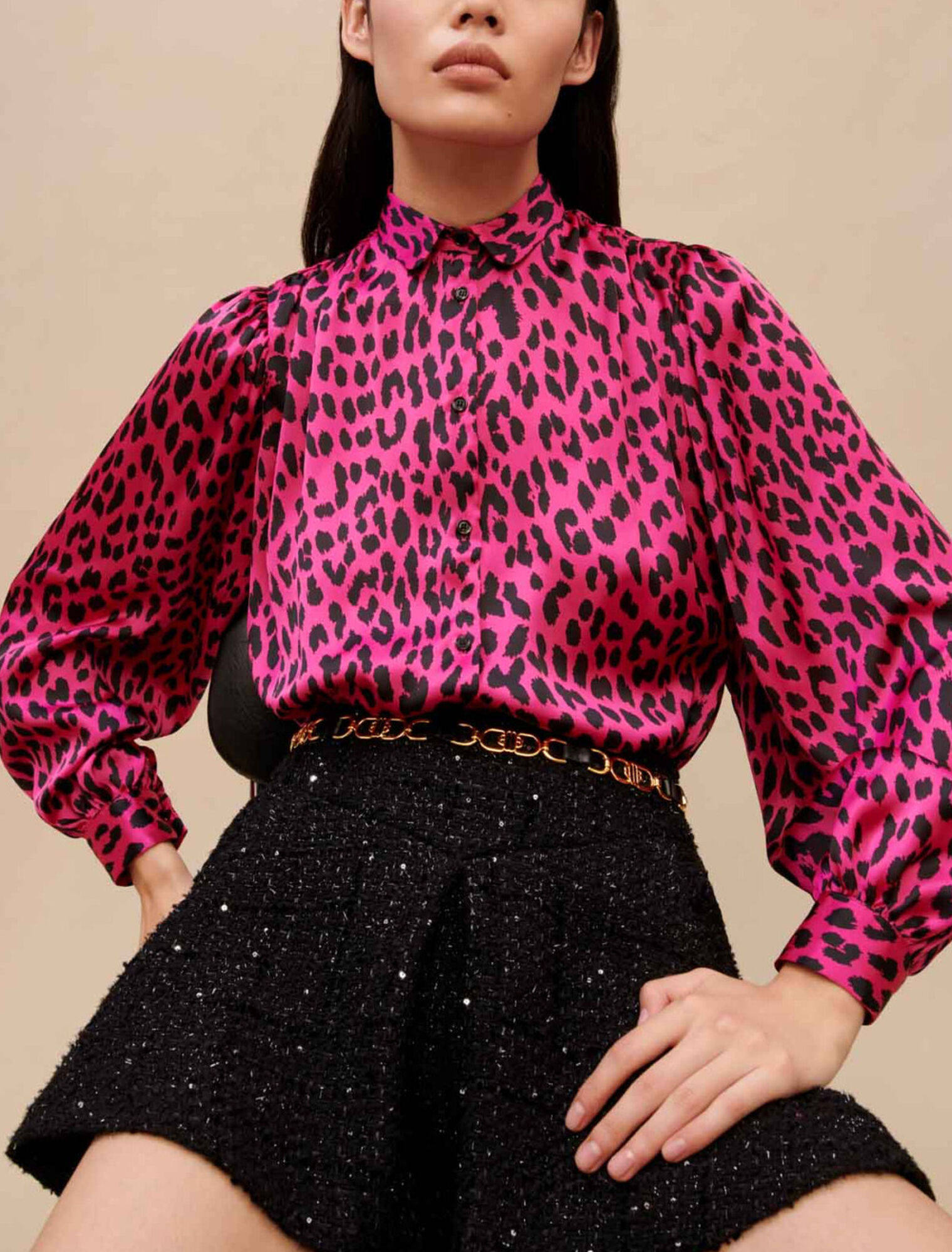 Leopard print shirt