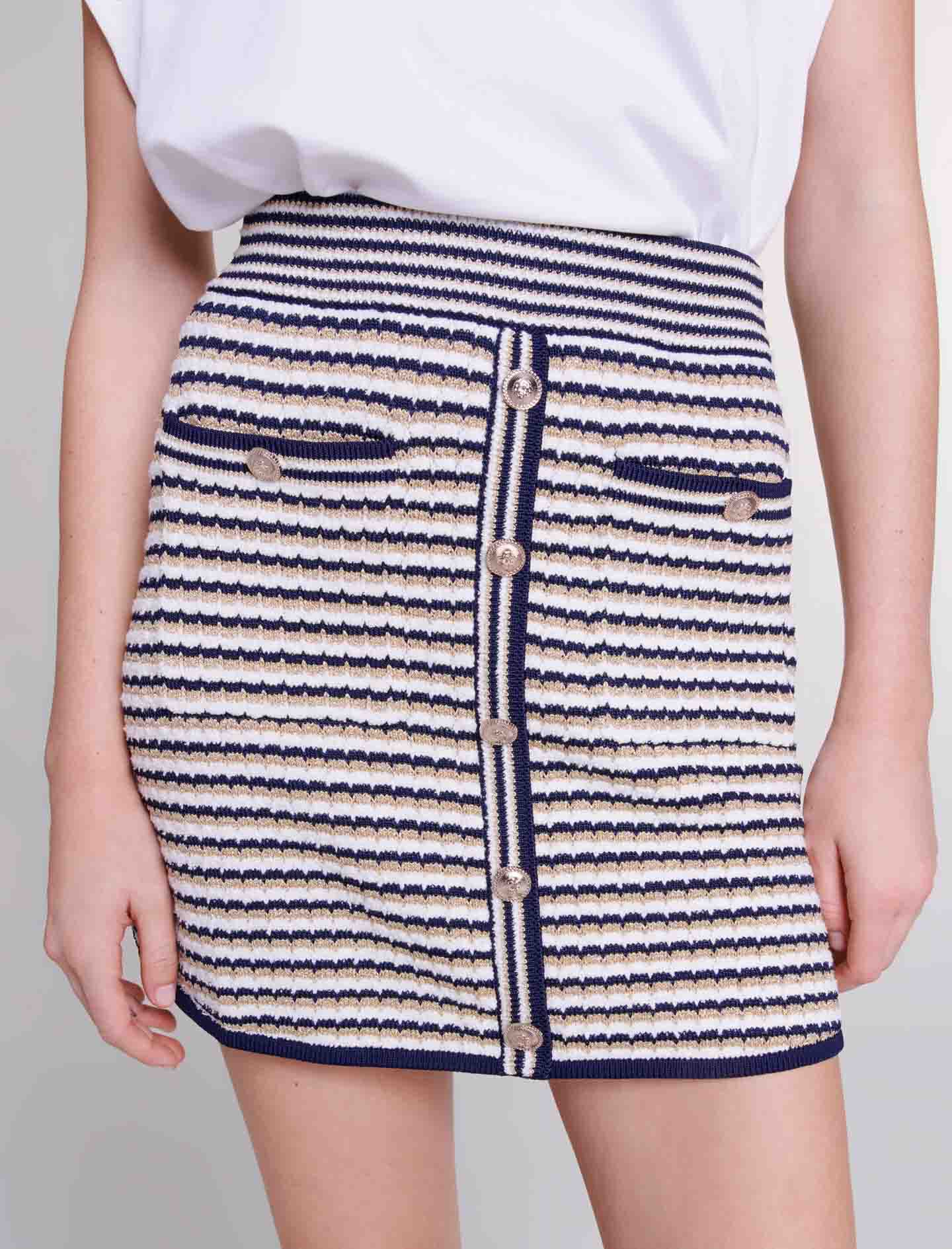 andmary kika button mini skirt Mサイズ ANDMARY】Kika button mini skirt