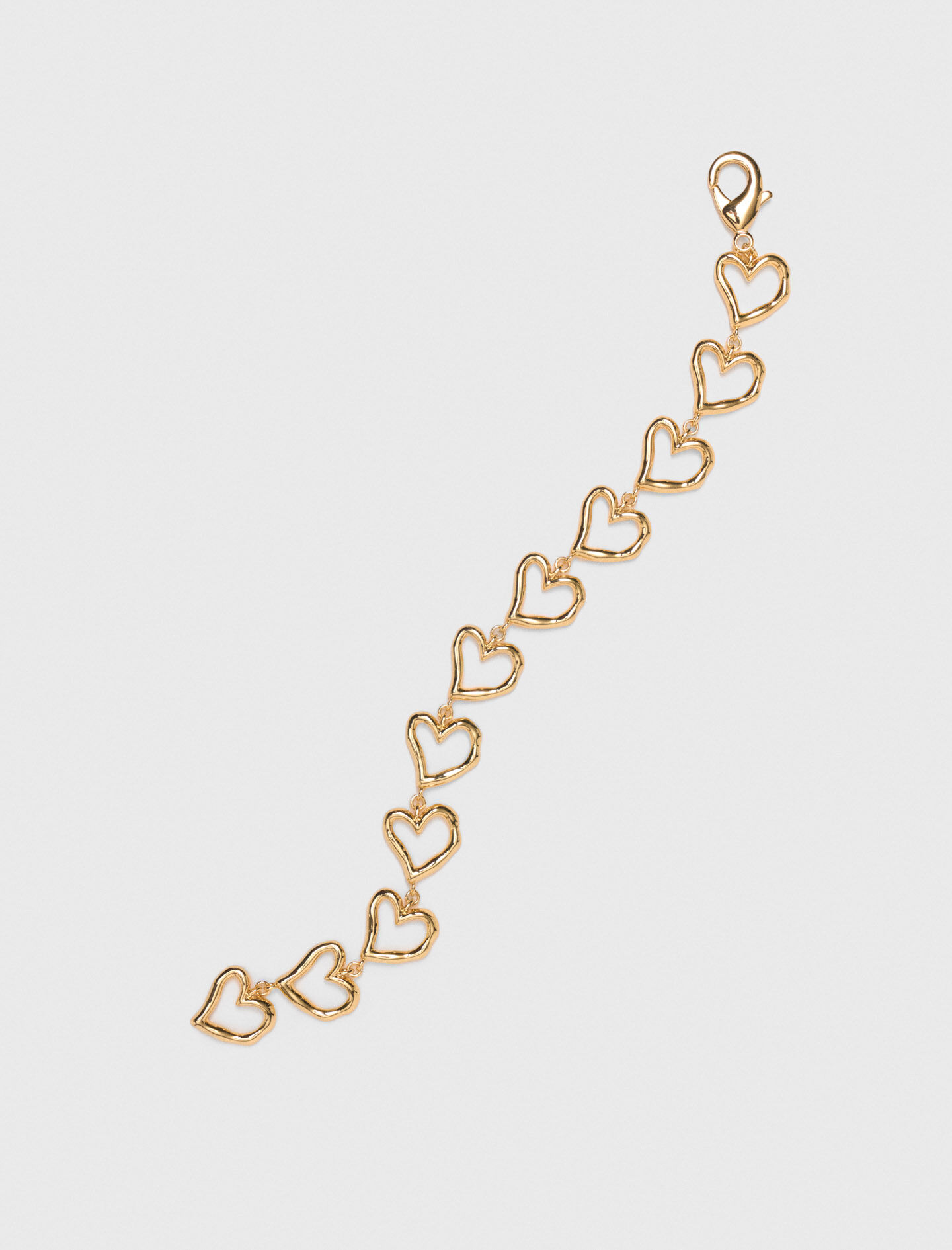 ⑰jours heureux original heart 18K 1950's Crystal Diamond Heart Pendant