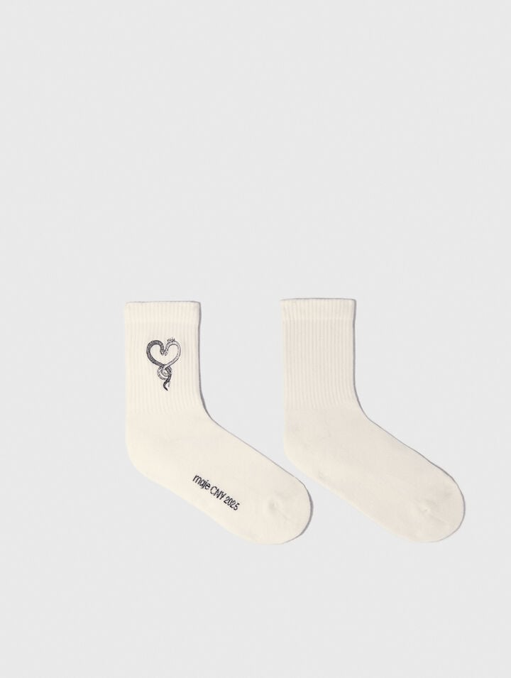 Rhinestone socks