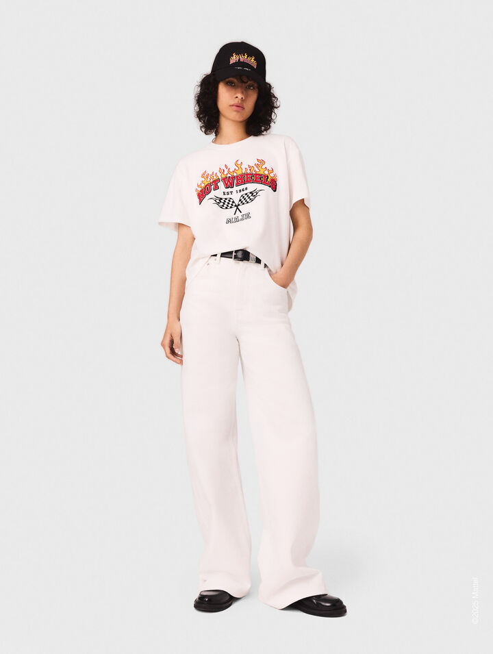 Embroidered T-shirt