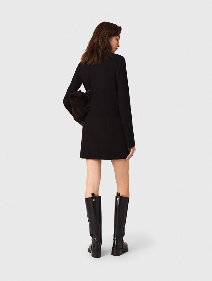 Short high-neck dress