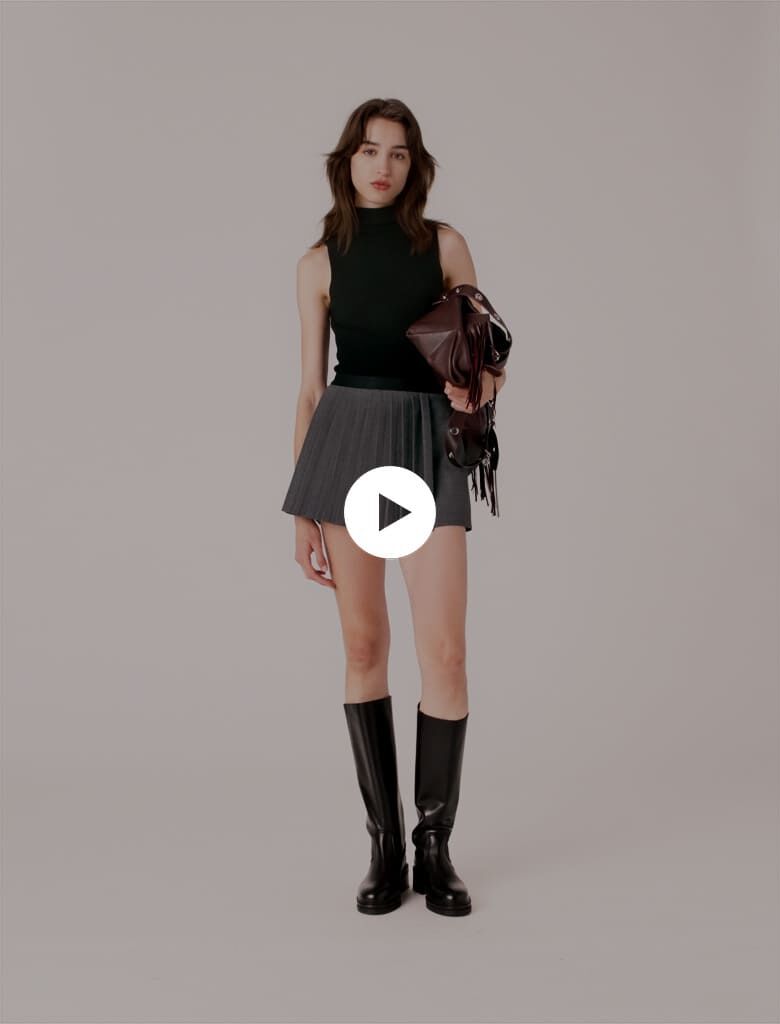 まめ　1207 Studded cropped cardigan White For Women | Maje