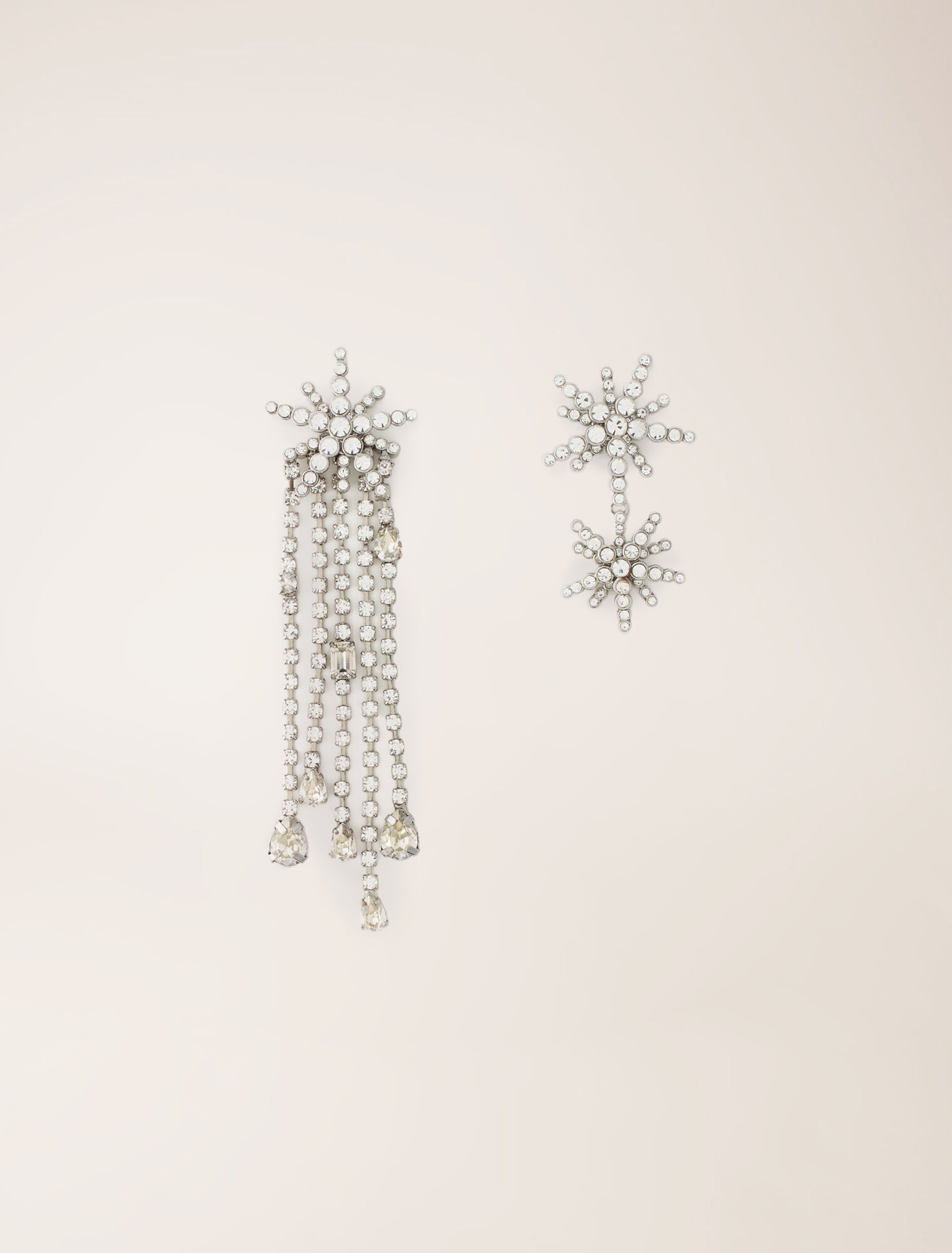 Star strass-earings