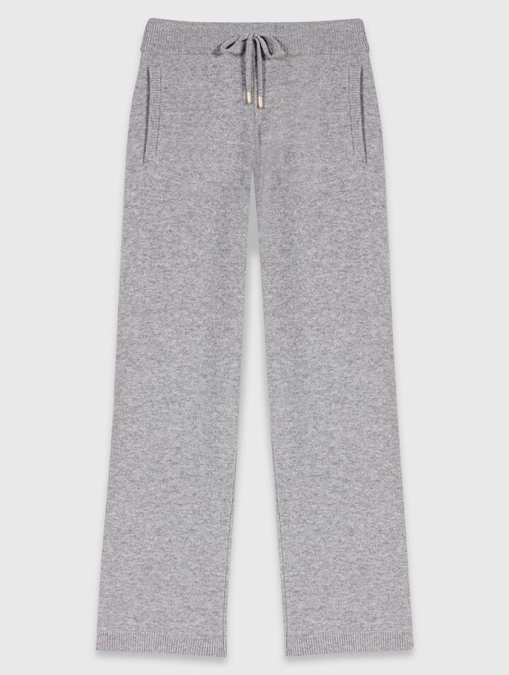 Knit trousers