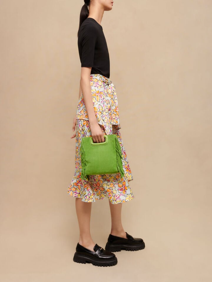 Floral print tie dress