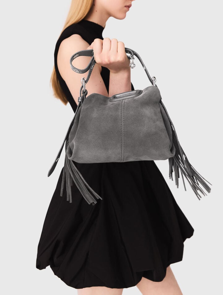 Miss M mini suede bag