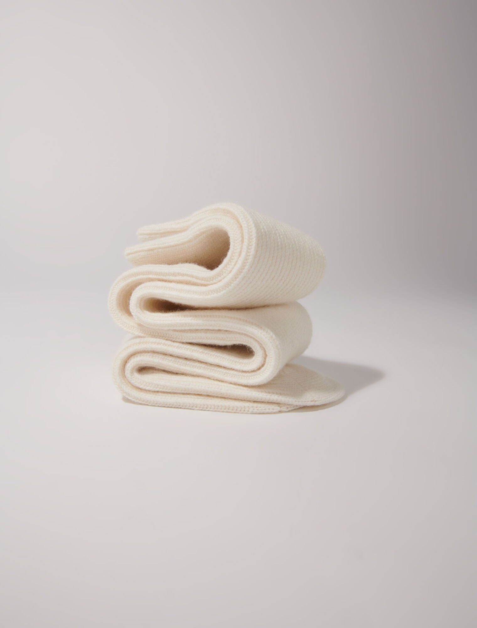 Wool mix knee-high socks