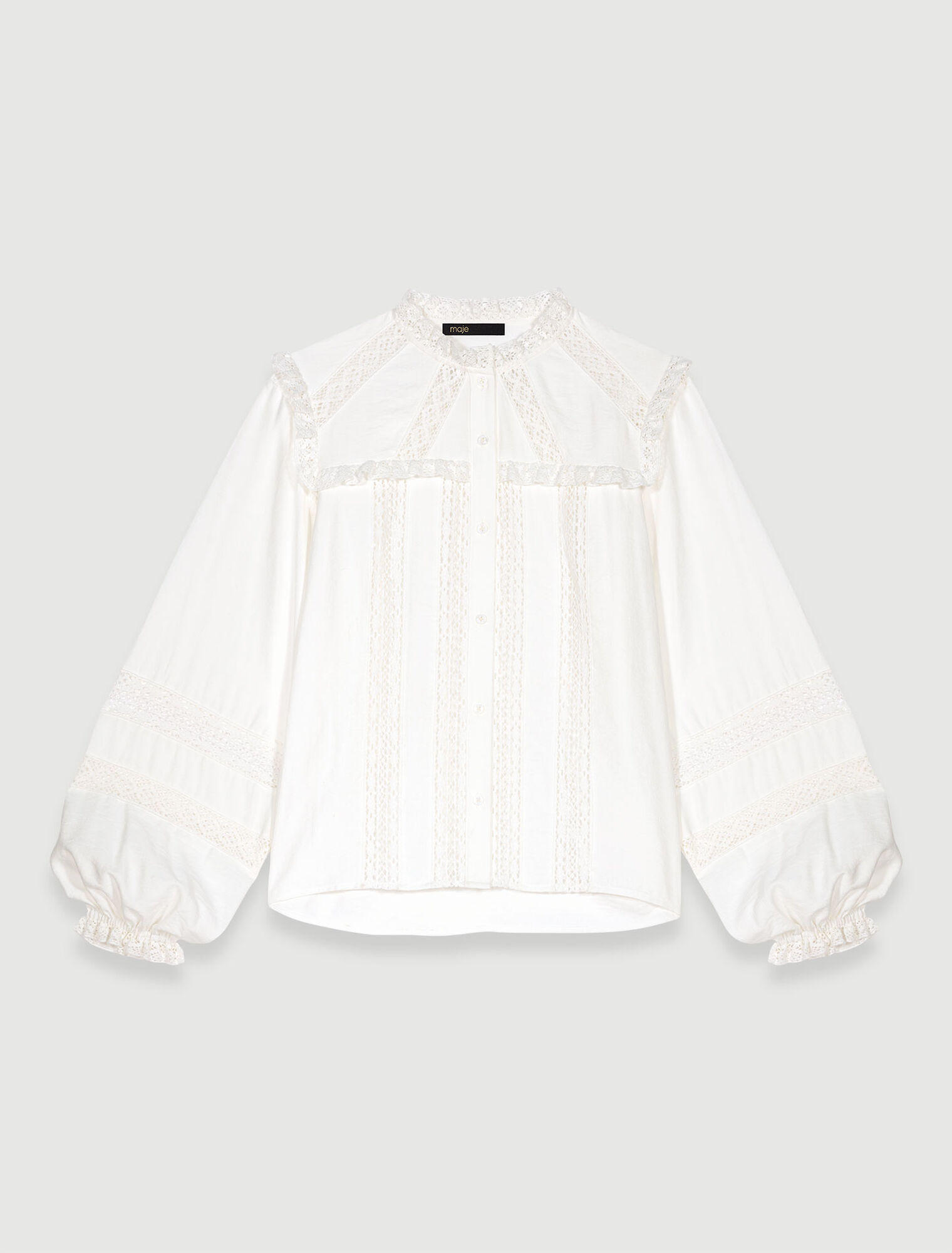 Openwork shirt