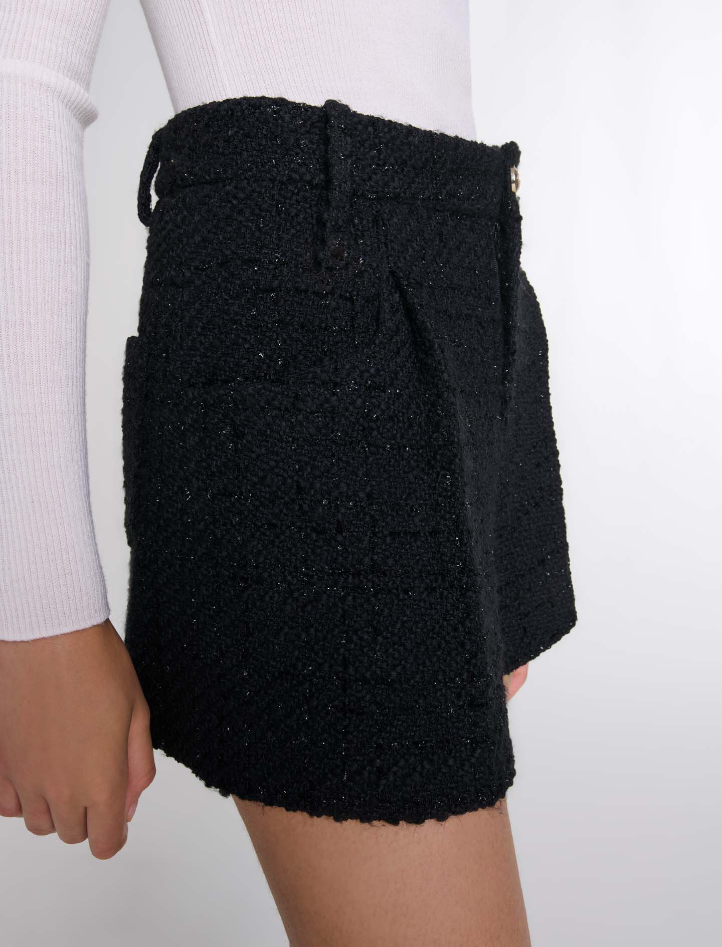 Tweed shorts - Shorts | Maje