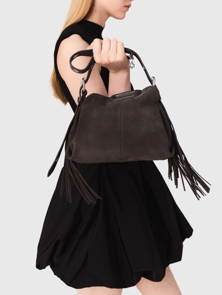 Miss M mini suede bag