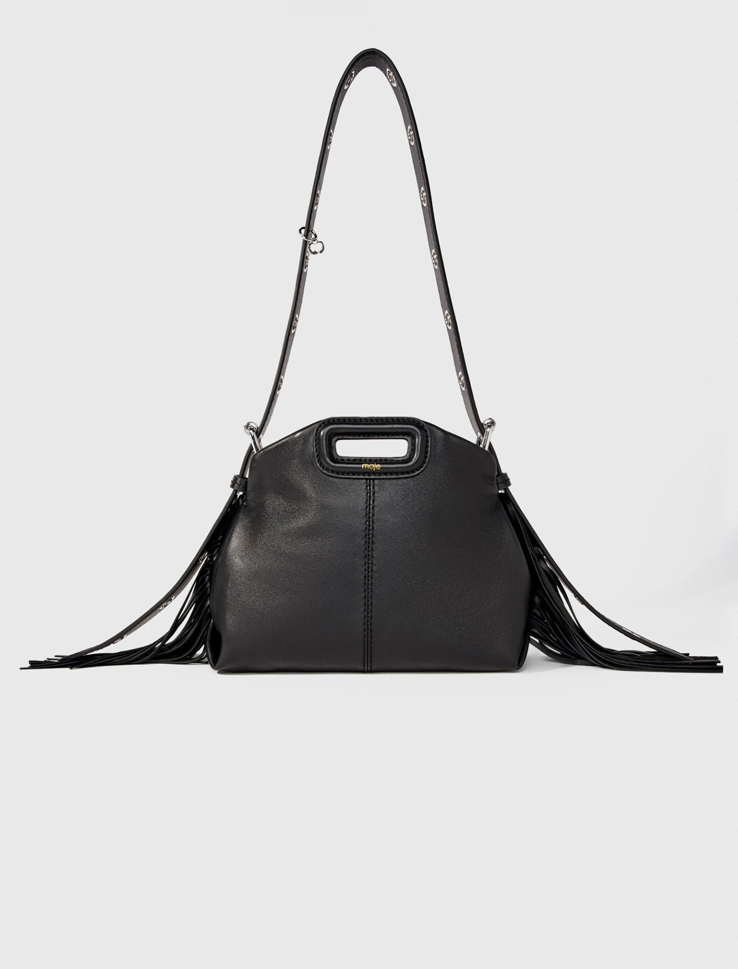 Miss M mini plain leather bag 12