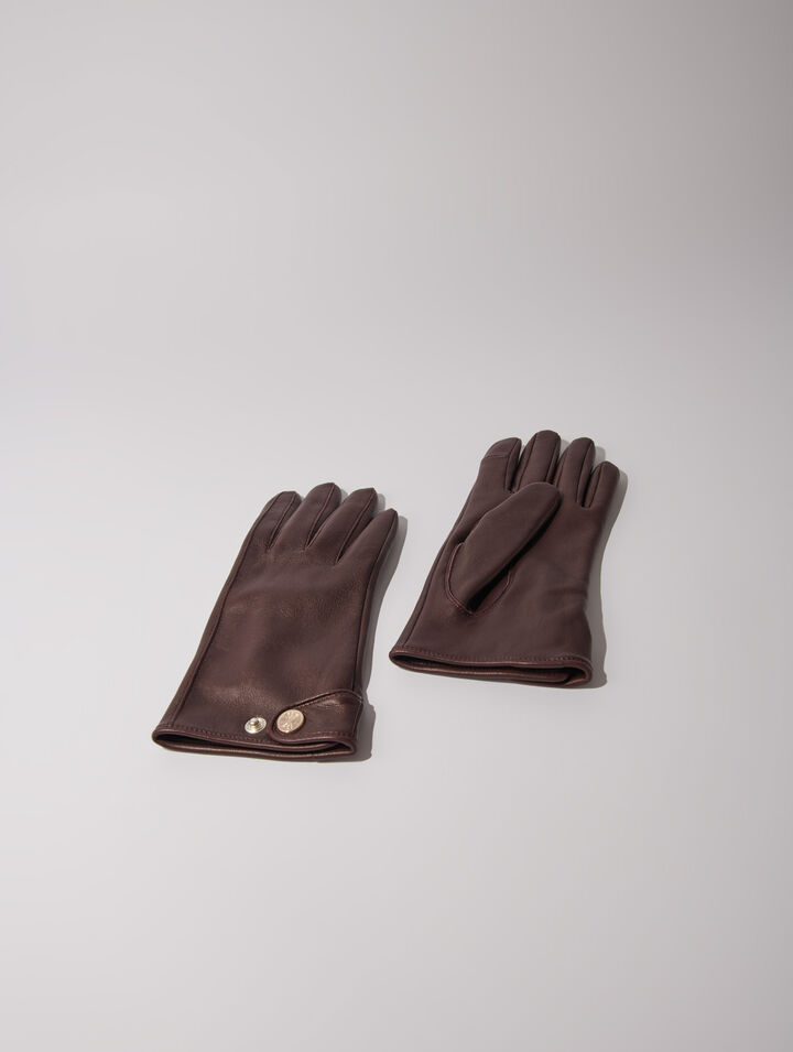 Leather gloves