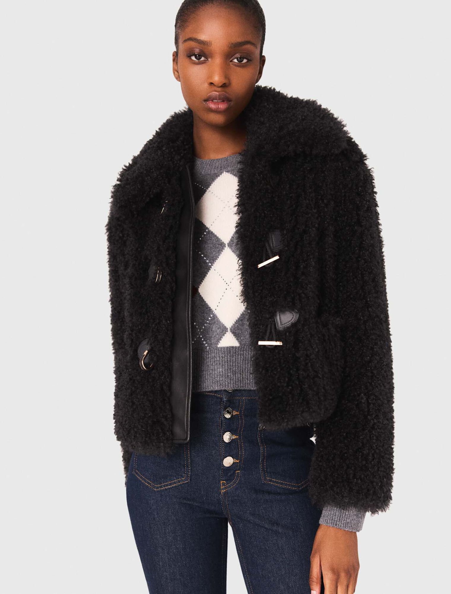 Short curly coat