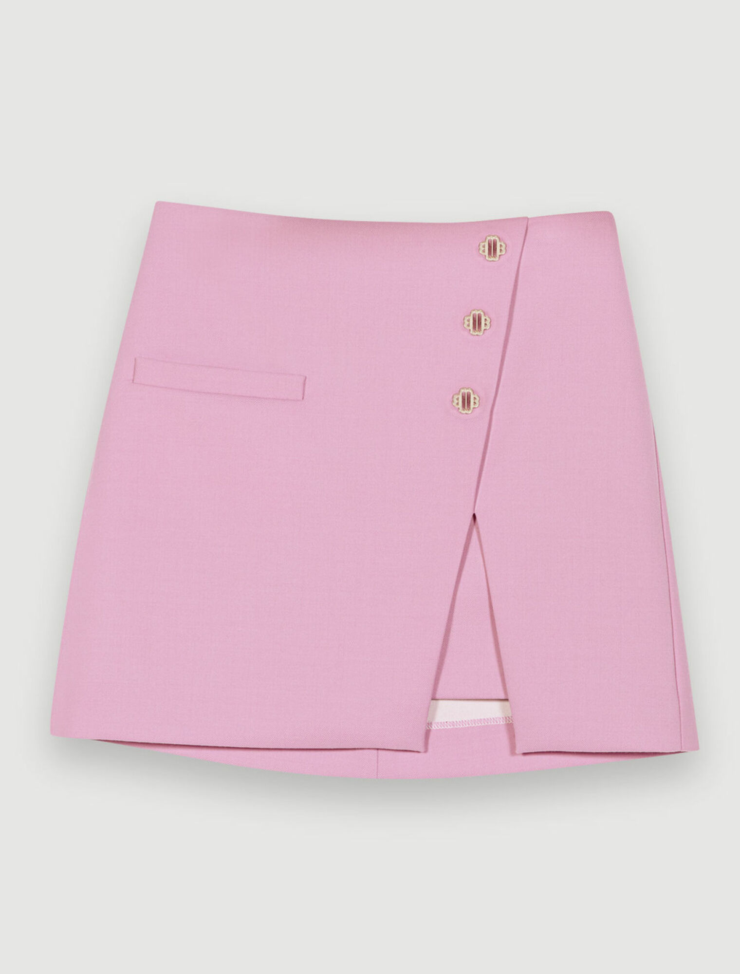 Miniskirt with Buttons