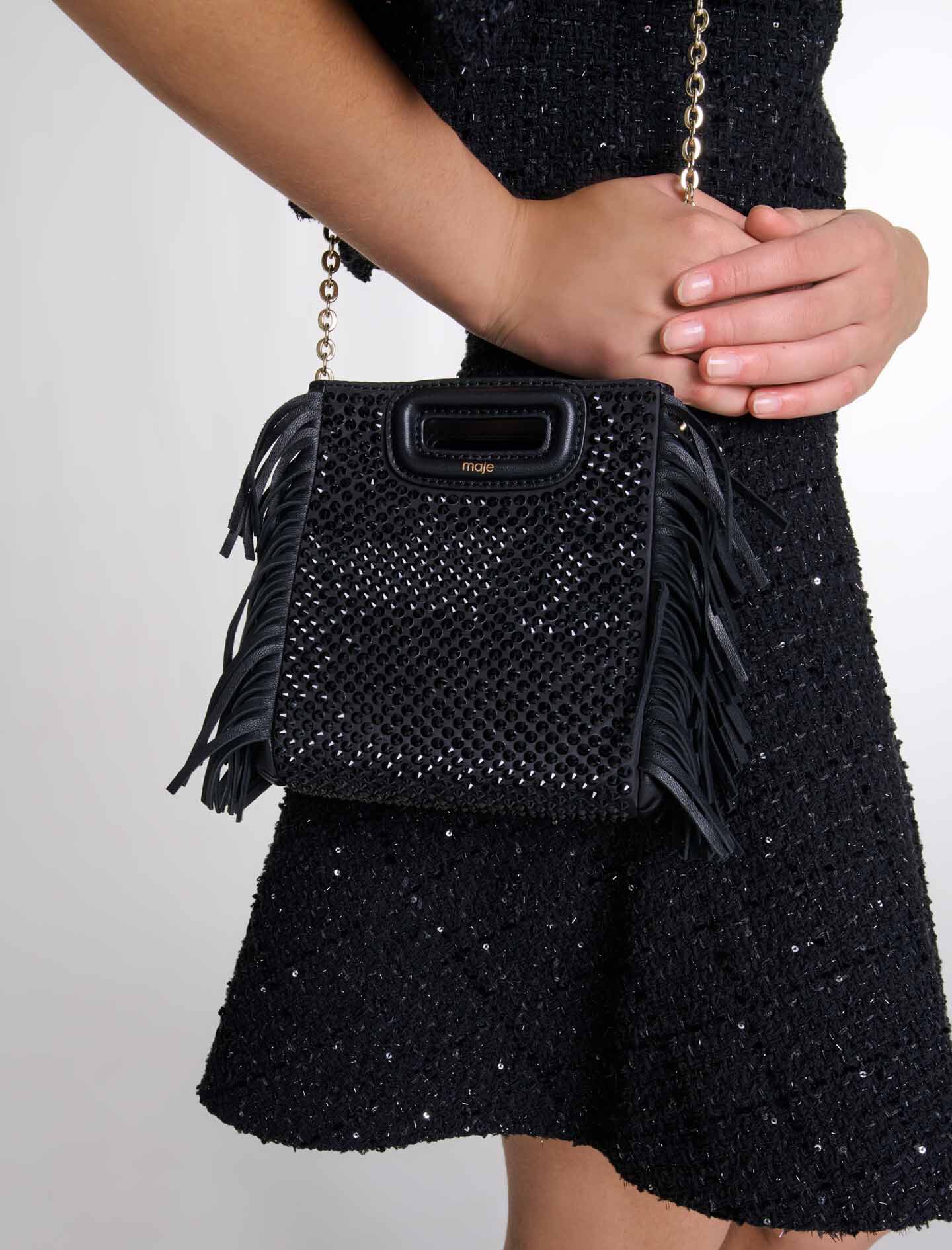 M mini rhinestone bag - Offline_Bags | Maje