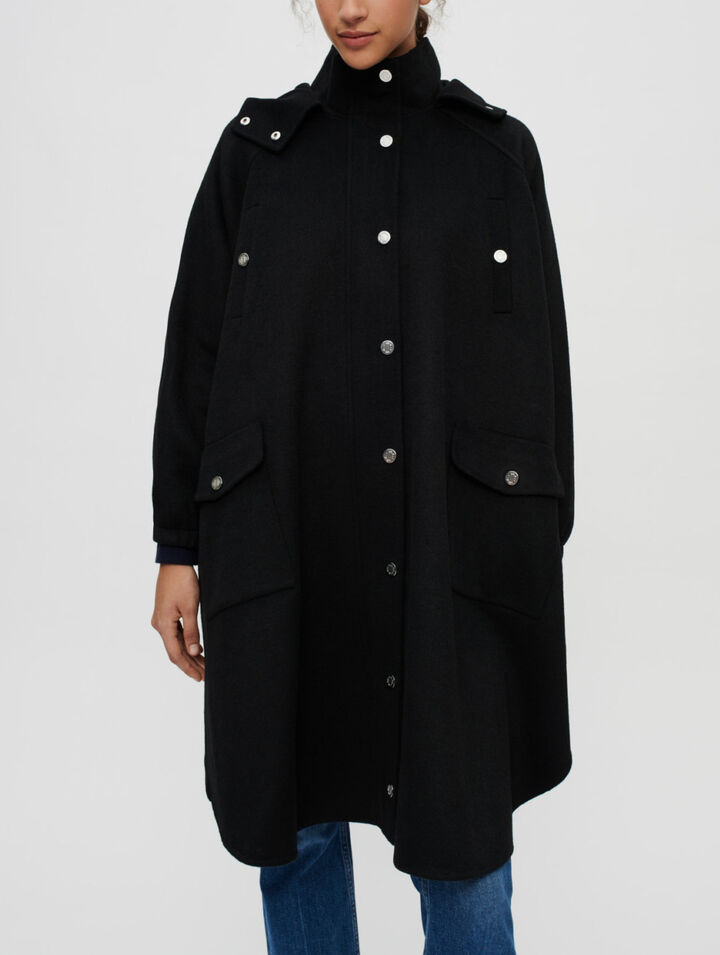 Double-sided oversize coat