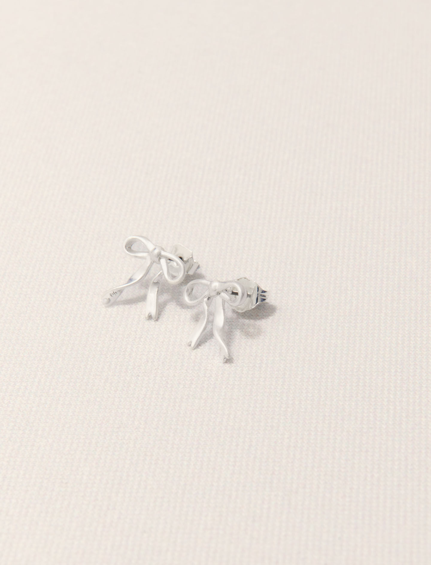 アクセサリー Color: Black170mm Small bow earrings Black / Gray for Women | Maje