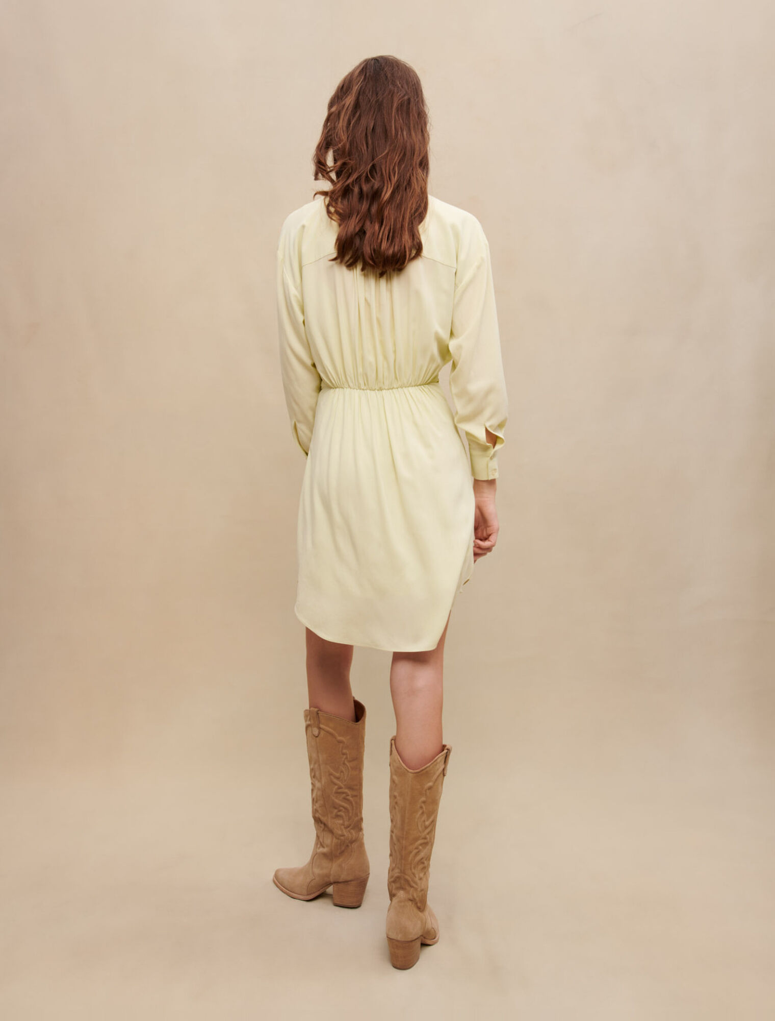 Tie short dress