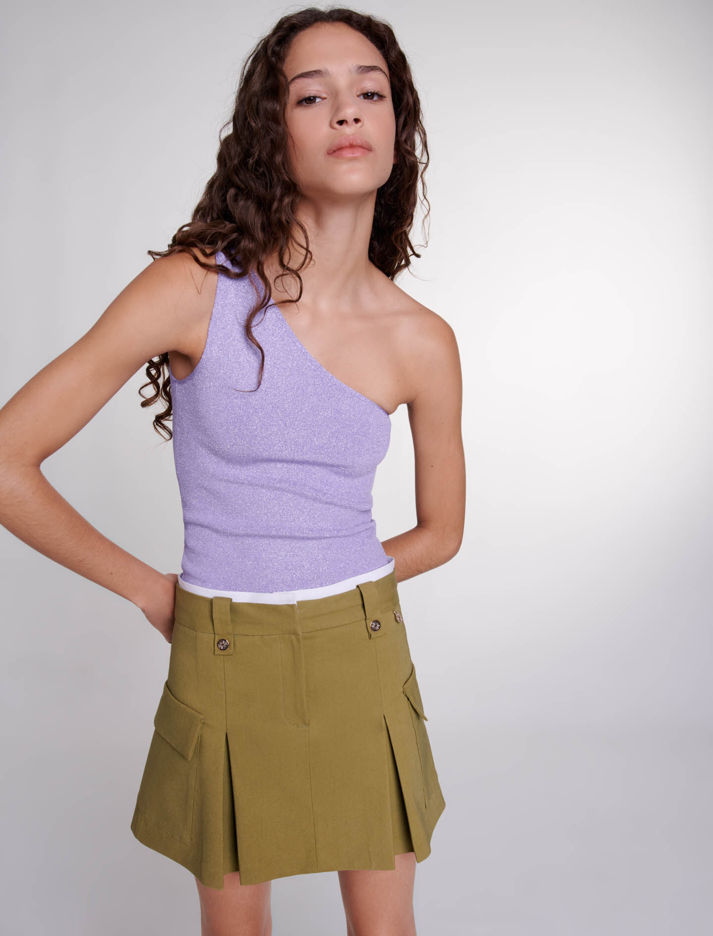 Pleated mini skirt - Skirts & Shorts | Maje Pleated mini skirt - Skirts & Shorts | Maje