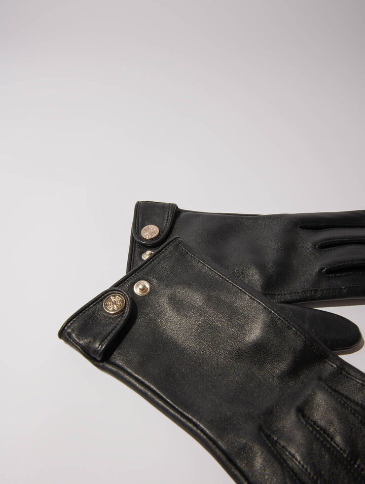 Leather gloves