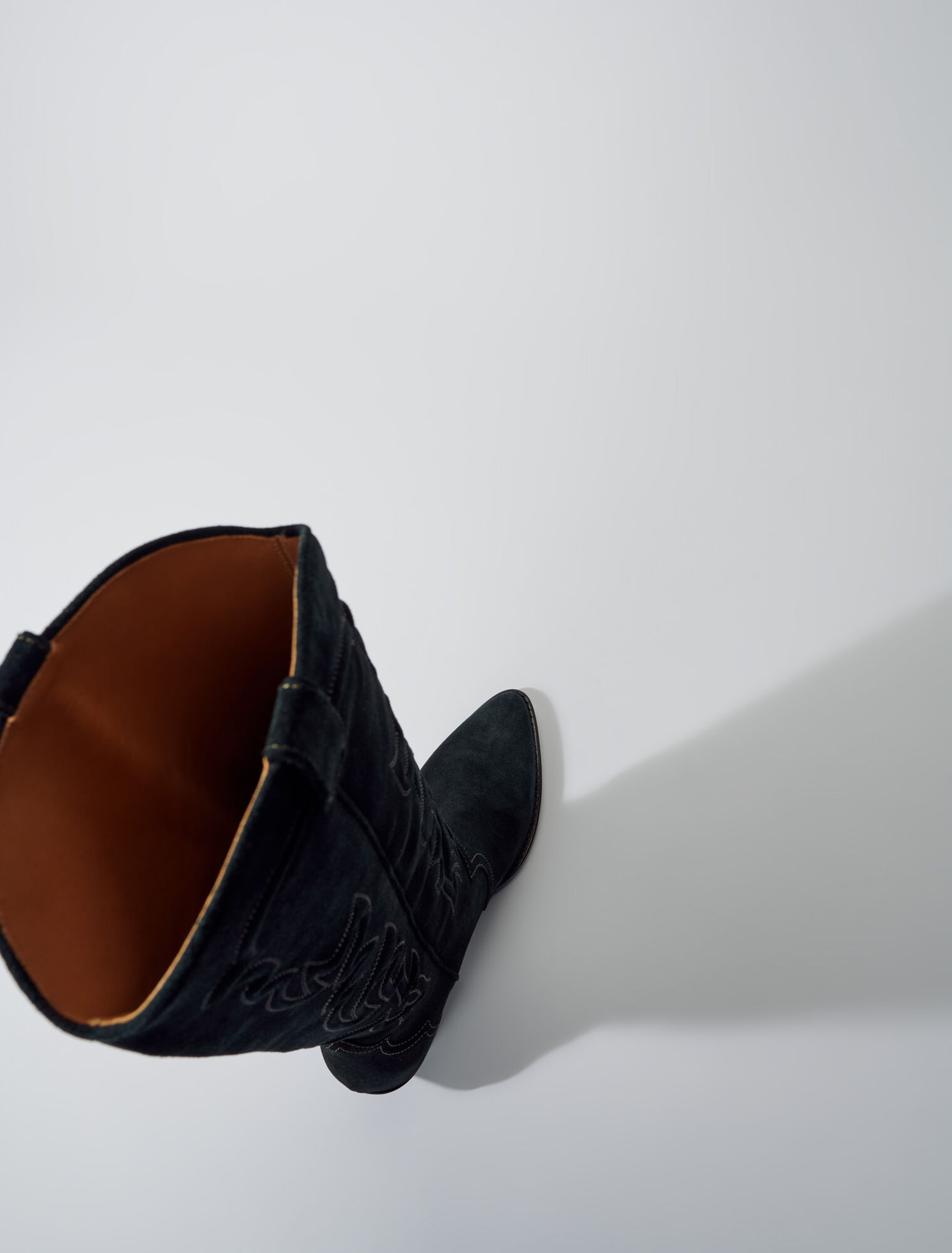 Highleg cowboy boots Booties & Boots Maje