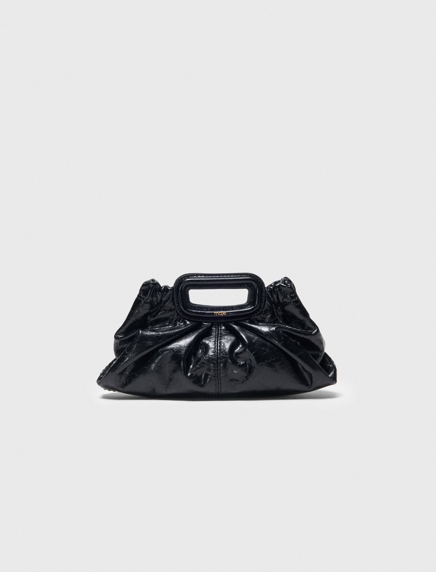 Crackled leather Milpli mini Clutch 9