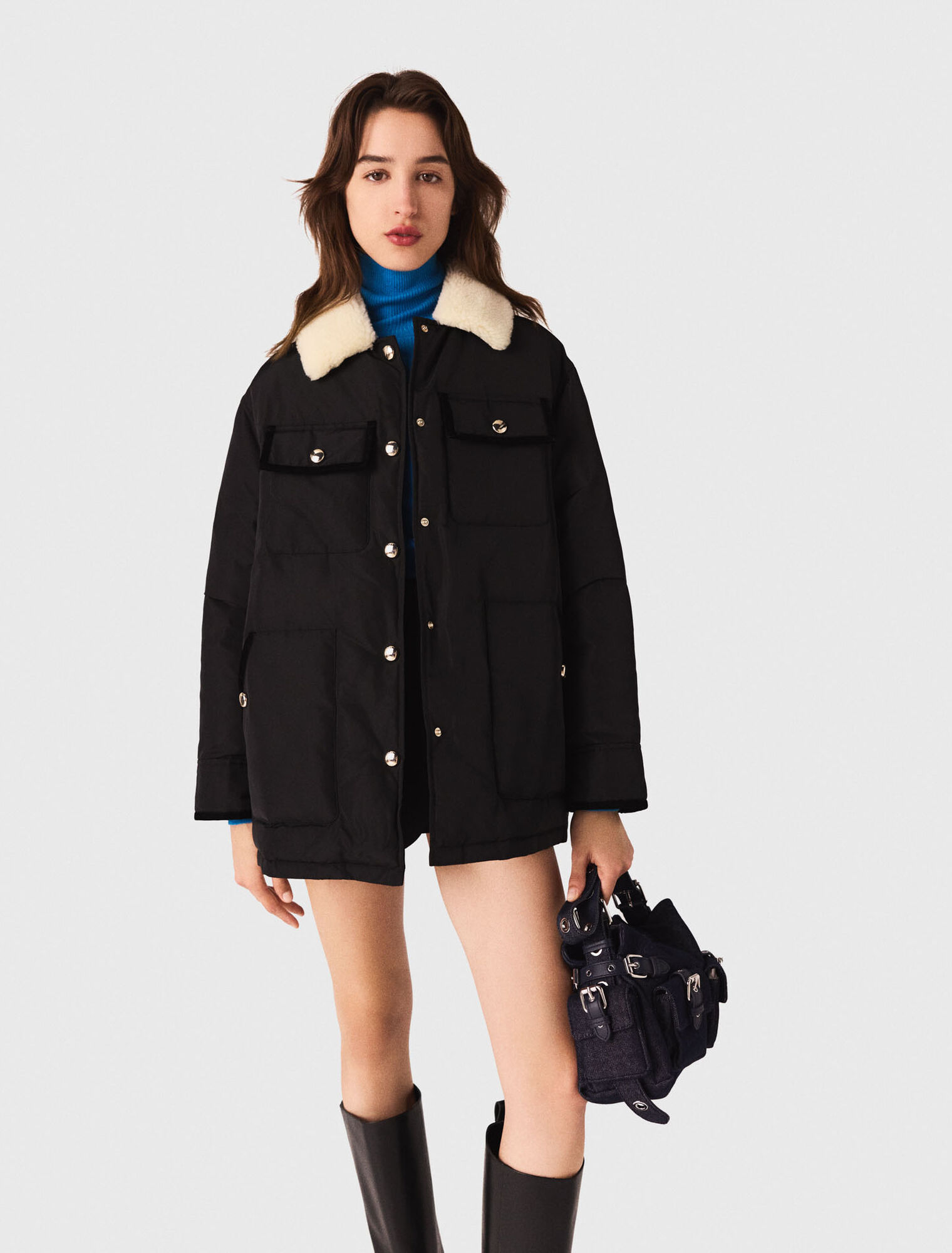 Quilted parka