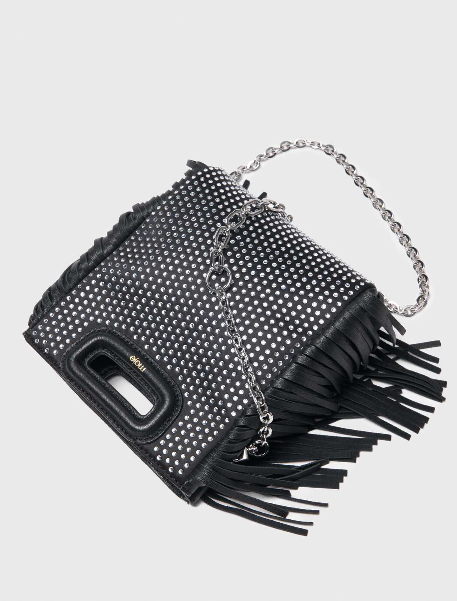 Rhinestone M mini bag