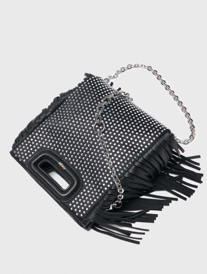 Rhinestone M mini bag