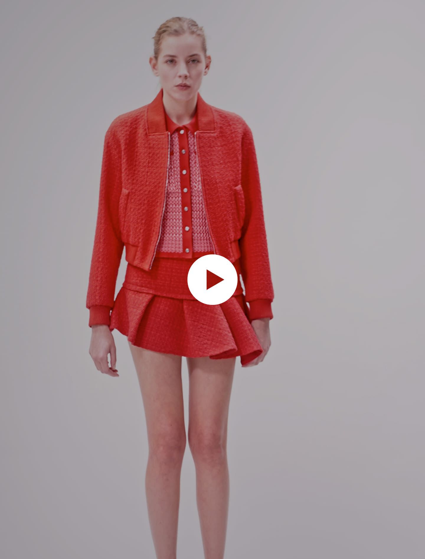 Short tweed jacket Blazers Jackets Maje