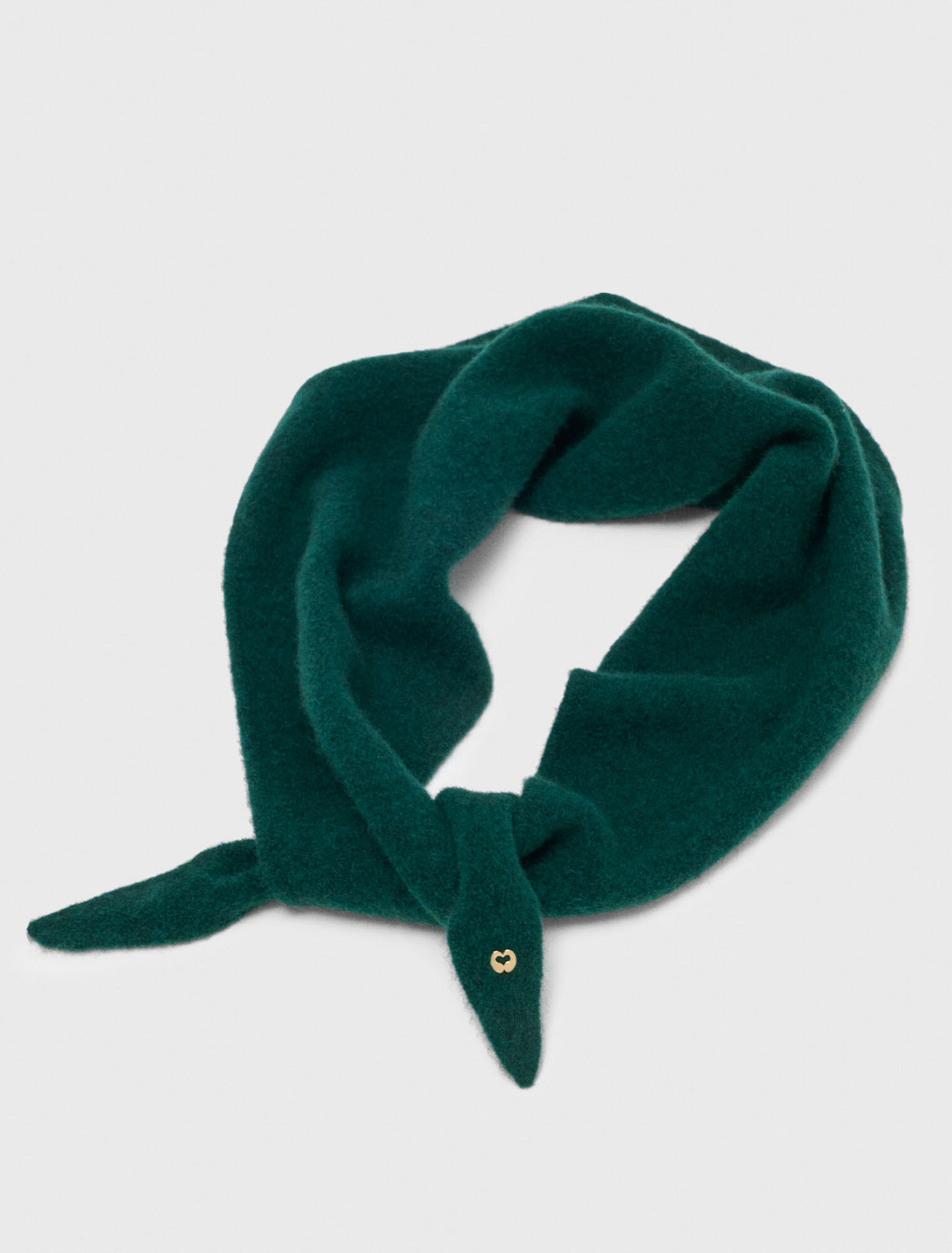Yak blend triangle scarf