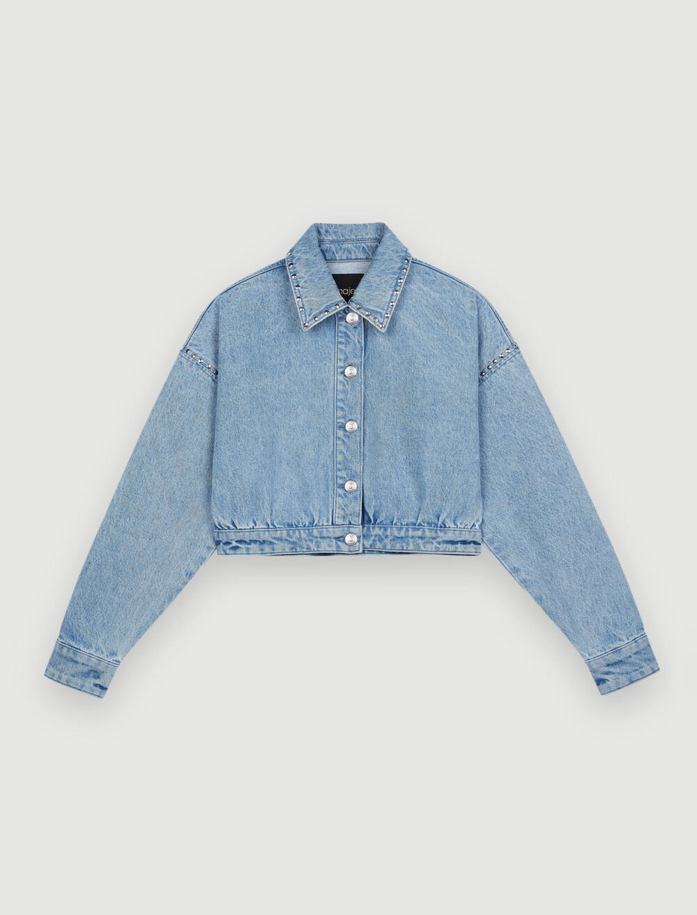 【在庫僅少】 Blazers - studs with jacket Denim & Maje | Jackets Pants